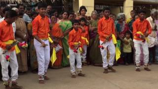 Chakka bajana Indian traditional dance chekka bajana [upl. by Ahsaetan]