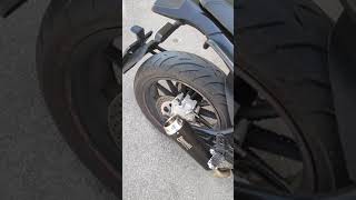 Benelli Leoncino 500 full Arrow exhaust no db [upl. by Siddon579]