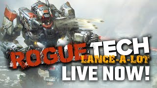 This is where the Mechs go BOOM  Battletech Modded Roguetech [upl. by Clercq915]