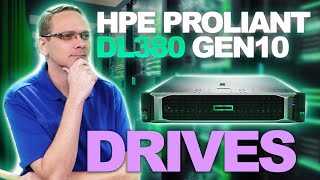 HPE ProLiant DL380 Gen10 Server  HDDs amp SSDs  Hard Drives  Solid State Drives  Test Drive Health [upl. by Lapham623]