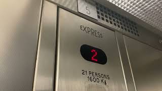 Express Lift Tallaght University Hospital Tallaght Dublin [upl. by Nahgam]