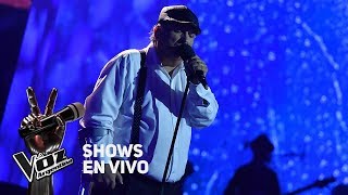 Shows en vivo TeamMontaner Pablo canta quotDéjame llorarquot de Montaner  La Voz Argentina 2018 [upl. by Emoryt]