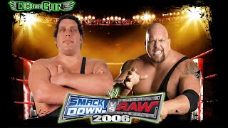 André the Giant vs Big Show  Steel Cage [upl. by Orelee127]