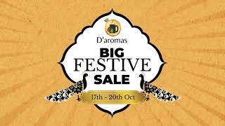 Daromas Big Festival Sale from October 17th to 20th [upl. by Assilanna]