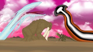 Hammerhead Worm VS White Darkness VS Behemoth [upl. by Lupe]