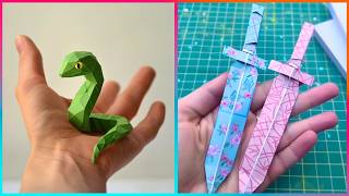 Easy Paper Crafts Anyone Can Do ▶ 2 [upl. by Swaine640]