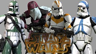 All Clone Corps Legions amp Battalions  Star Wars Explained [upl. by Indnahc]