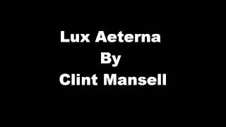 Lux Aeterna By Clint Mansell [upl. by Possing]