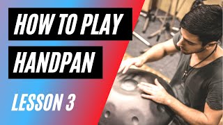 How to Play Handpan Hangdrum  Lesson 3 Alternating hands Part 2 [upl. by Battat]