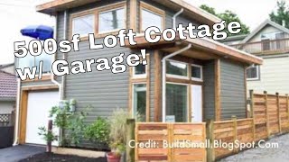 500SquareFeet Small House with a Loft [upl. by Oneg109]