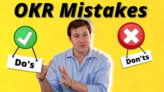 Top 5 Mistakes CEOs Make When Running an OKR Program [upl. by Rudolf]