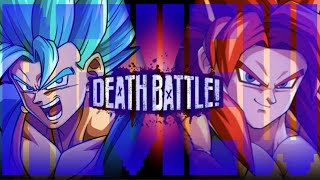 Gogeta vs Vegito Death Battle REVIEW [upl. by Arodnahs]