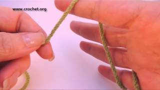 Learn to Crochet Getting Started Left Handed [upl. by Shannon]