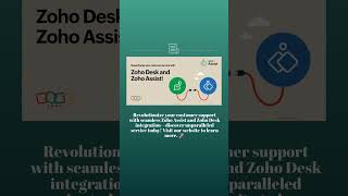 Elevate your customer support experience with Zoho Assist and Zoho Desk integration [upl. by Ainesell117]