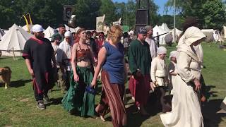 Mps Rastede Mittelalterfest 2017Aufmarsch der Herrenlager [upl. by Arlana808]