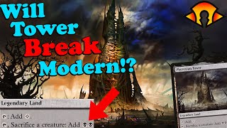 MTG ▷ Phyrexian Tower is in MH3 amp Coming to Modern ◁🔥 Yawgmoth Tower Deck【 MH3 Spoilers amp Leaks 】 [upl. by Oileve]