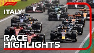 Race Highlights  2023 Italian Grand Prix [upl. by Aicen]