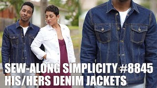 Sew This Jeans Jacket by Mimi G for Simplicity Patterns [upl. by Atenaz]