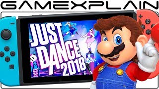 Just Dance 2018 on Switch Will Feature Mario amp TwoHanded Choreographies [upl. by Feinberg]