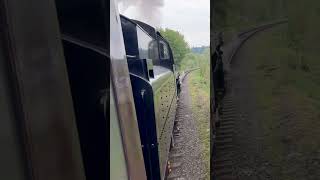 Churnet Valley Railway 75014 non stop though Cheddleton steamlocomotive steamtrain [upl. by Whitby564]