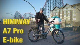 I ride the Himiway A7 Pro Ebike in Blackpool [upl. by Read]