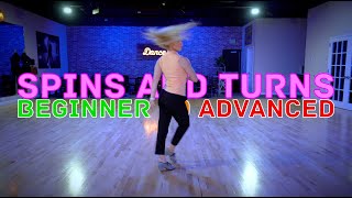 How To Improve Spins And Turns  Beginner to Advanced Practice Routine For International Rumba [upl. by Euqitsym]