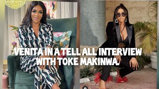 Venita Akpofure opens up to Toke Makinwa about dating Banky W [upl. by Luy]