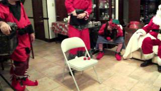 110 New Orleans Louisiana Santa Claus Mrs Claus amp Elves at a Christmas Eve visit [upl. by Annayram384]