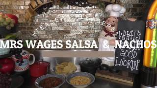 MRS WAGES SALSA amp NACHOS COPYCAT RECIPE LIP SMACKING SNACKS [upl. by Pufahl]