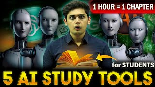 5 Secret Study Tools of Topper🔥 FREE AI Tools for Students Prashant Kirad [upl. by Fairman]