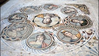 2200YearOld Mosaics Discovered in Ancient Greek City of Zeugma [upl. by Oznole]