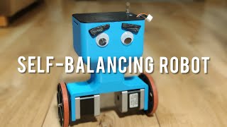 TwoWheeled Balancing Robot  3D printed [upl. by Garihc96]