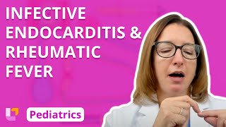 Infective Endocarditis Rheumatic Fever  Pediatric Nursing  Cardiovascular Disorders  LevelUpRN [upl. by Eah]