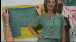 BLUSA FÁCIL CON RETAZOS DE TELA  Fabiana Marquesini  600 [upl. by Eicnan]