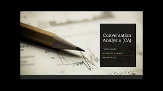 Analysis of conversation as discourse  structure of conversation  analyzing a conversation fyp [upl. by Germin661]