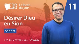 Désirer Dieu en Sion I LEDS sabbat 0903  Leçon 11  1 TRI 2024 Les psaumes avec Rickson Nobre [upl. by Iolanthe]