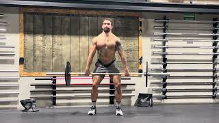 BB Clean DeadliftShoulder Shrug [upl. by Gotthelf]