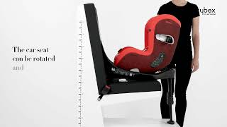 How to Rotate the Seat I Sirona Z2 iSize Car Seat I CYBEX [upl. by Eisoj]