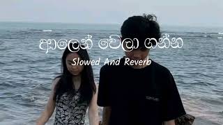 Alen wela ganna  ආලෙන් වෙලා ගන්න   SLOWED AND REVERB [upl. by Eimas]