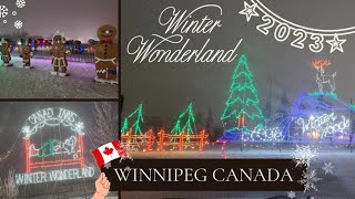 Winter Wonderland 🇨🇦 ❄️ 2023 25mins winter illumination [upl. by Annawal711]