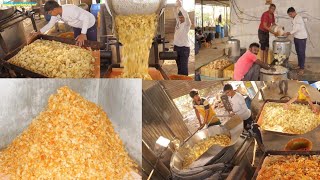 आलू चिप्स बनाने की फैक्टरी में ऐसे बनती है आलू चिप्स potato chips making factory 800kg prodection [upl. by Atiuqa32]