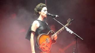 St Vincent  Regret Live at Laneway Festival Melbourne  07022015 [upl. by Arbed]