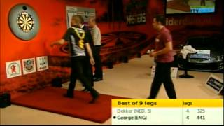 Zuiderduin Masters 2012  Dekker vs George Final Leg [upl. by Skell]