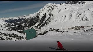 SKIFAHREN 101  WIE FAHRE UND CARVE ICH STEILE UND EISIGE PISTEN [upl. by Stephenie]