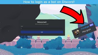 How to login as a bot on Discord  2021  Patched [upl. by Aleihs]