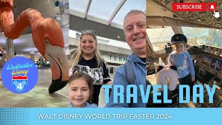 Walt Disney World Travel Day I BA Flight Deck Experience I Gatwick to Tampa I Easter 2024 [upl. by Thorlie]