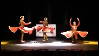 Ghungroo  kathak dance  Mohini Dance Group [upl. by Ahtebat]