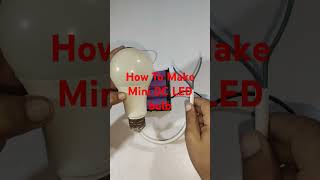 How To Make Mini Repeal DC LED bulb kaise banate hain Short Viral [upl. by Sacrod697]