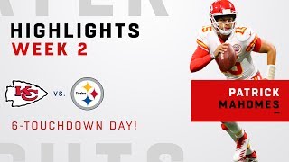 6 TD Passes for Patrick Mahomes [upl. by Redmund134]