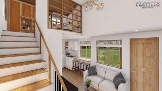 4x6 Meters Loft Type Tiny House Design [upl. by Tselec]